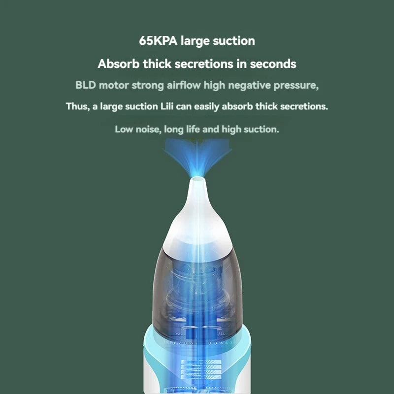 Aspirador Nasal Electrico Infantil Recargable